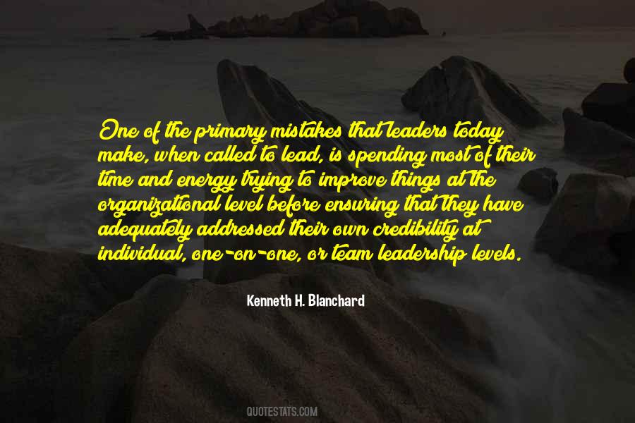 Kenneth H. Blanchard Quotes #884139