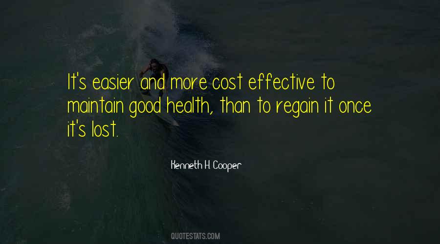 Kenneth H. Cooper Quotes #1119452