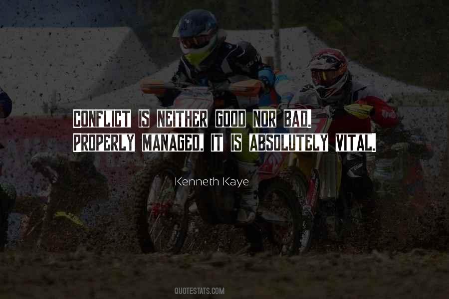 Kenneth Kaye Quotes #1774021