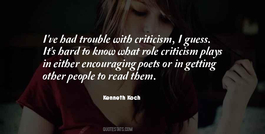 Kenneth Koch Quotes #1640237