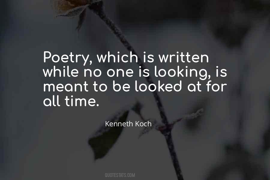 Kenneth Koch Quotes #658295