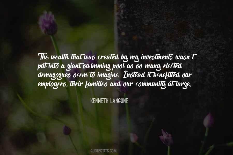 Kenneth Langone Quotes #461219