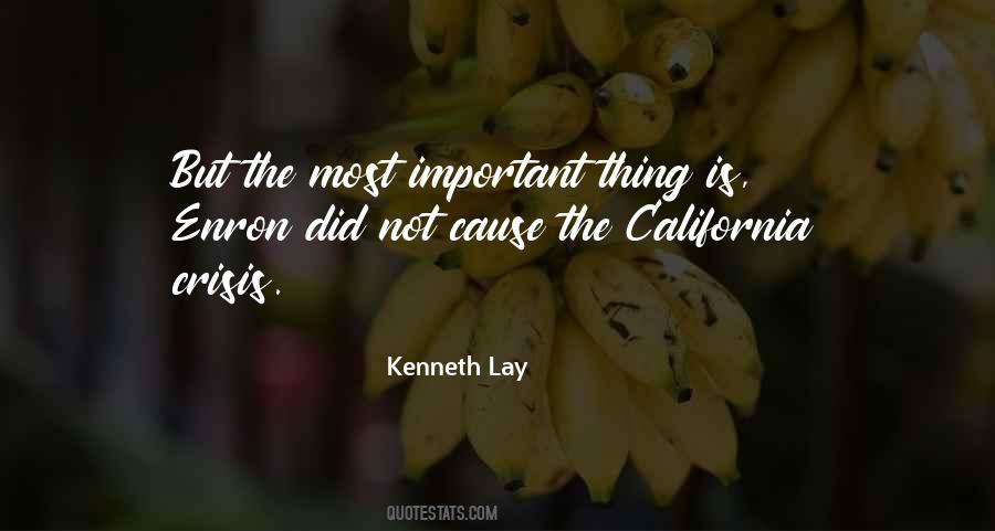 Kenneth Lay Quotes #1625514