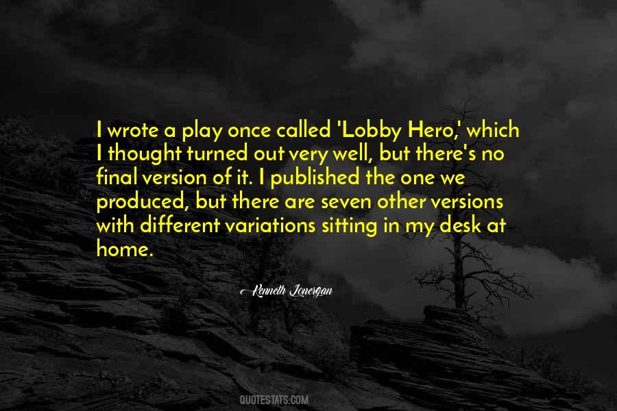 Kenneth Lonergan Quotes #1087442