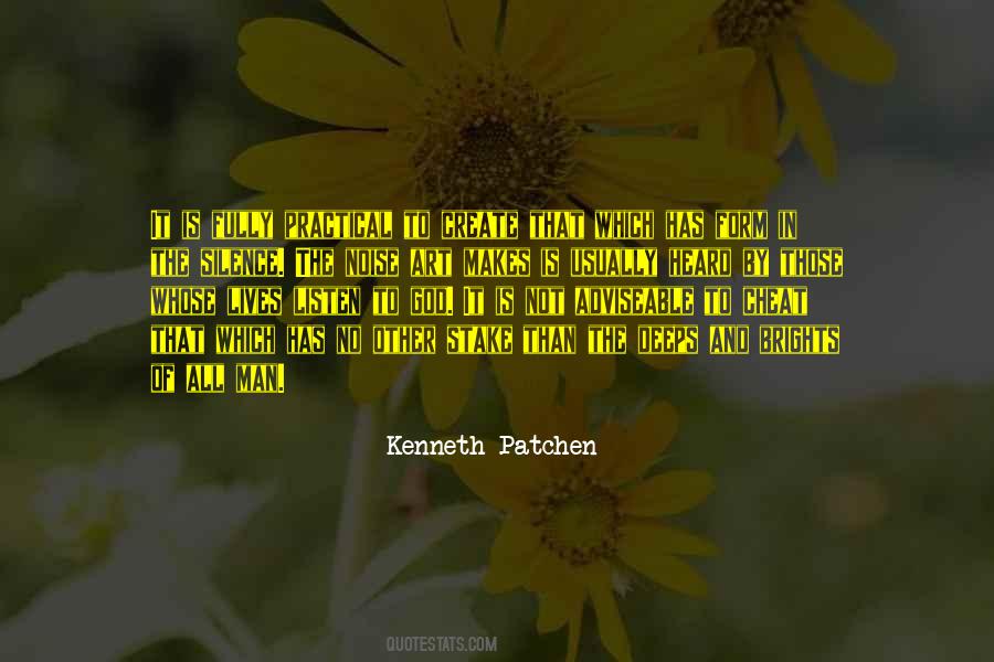 Kenneth Patchen Quotes #1294526