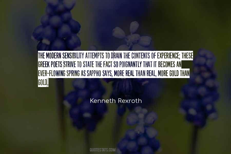 Kenneth Rexroth Quotes #1799094