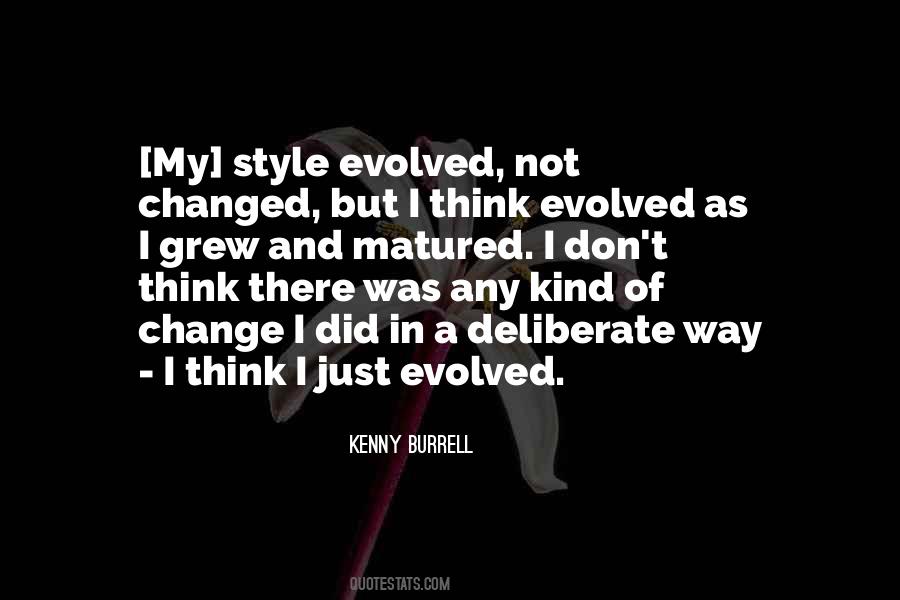 Kenny Burrell Quotes #234085