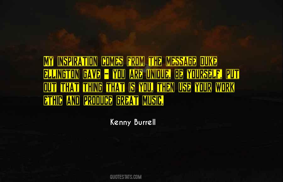 Kenny Burrell Quotes #761562