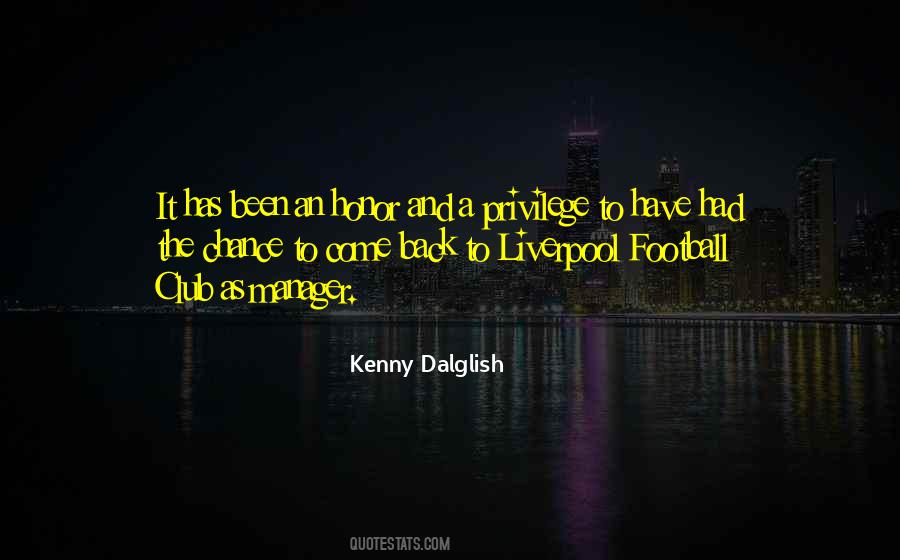 Kenny Dalglish Quotes #174900