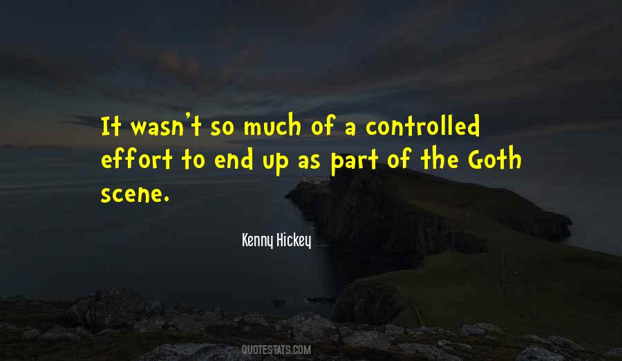 Kenny Hickey Quotes #1521499