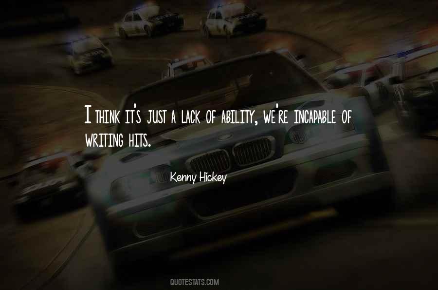 Kenny Hickey Quotes #683792