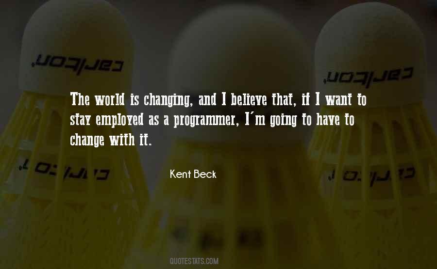 Kent Beck Quotes #112405