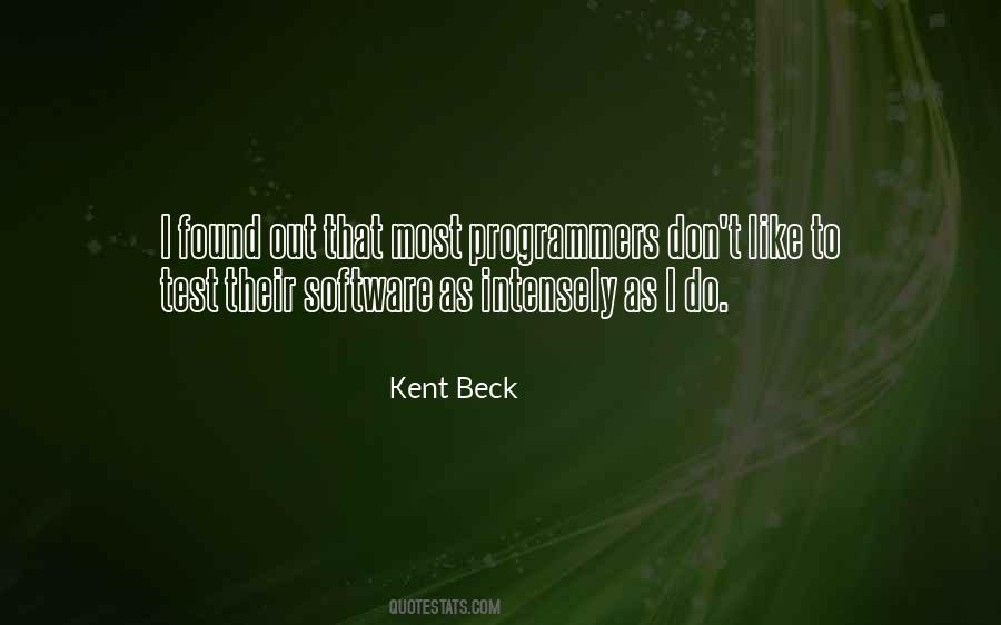 Kent Beck Quotes #624069