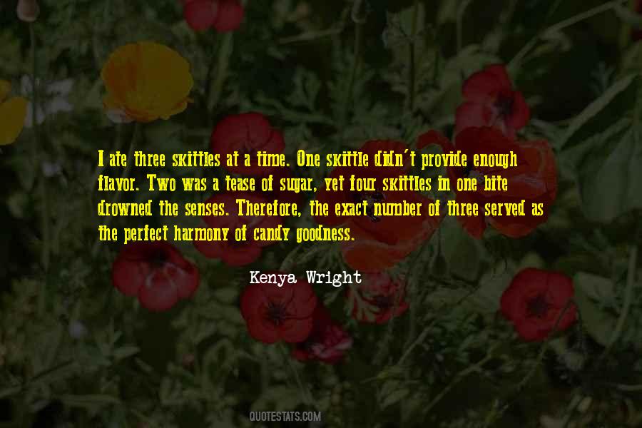Kenya Wright Quotes #1625417