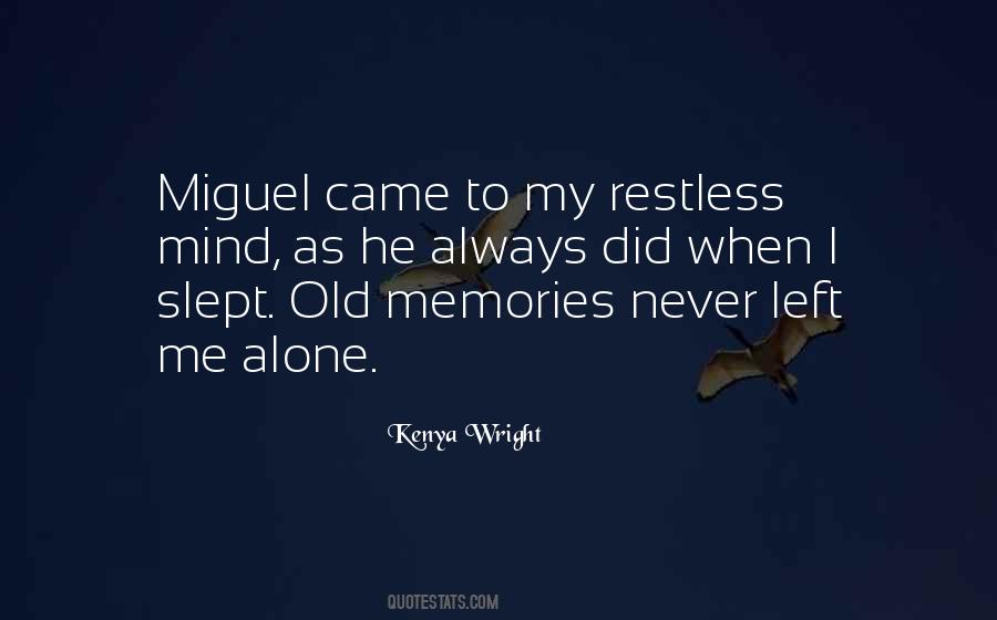 Kenya Wright Quotes #495092