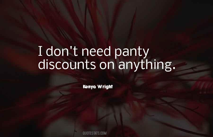 Kenya Wright Quotes #635052