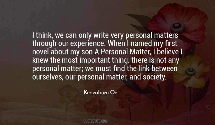 Kenzaburo Oe Quotes #1872231