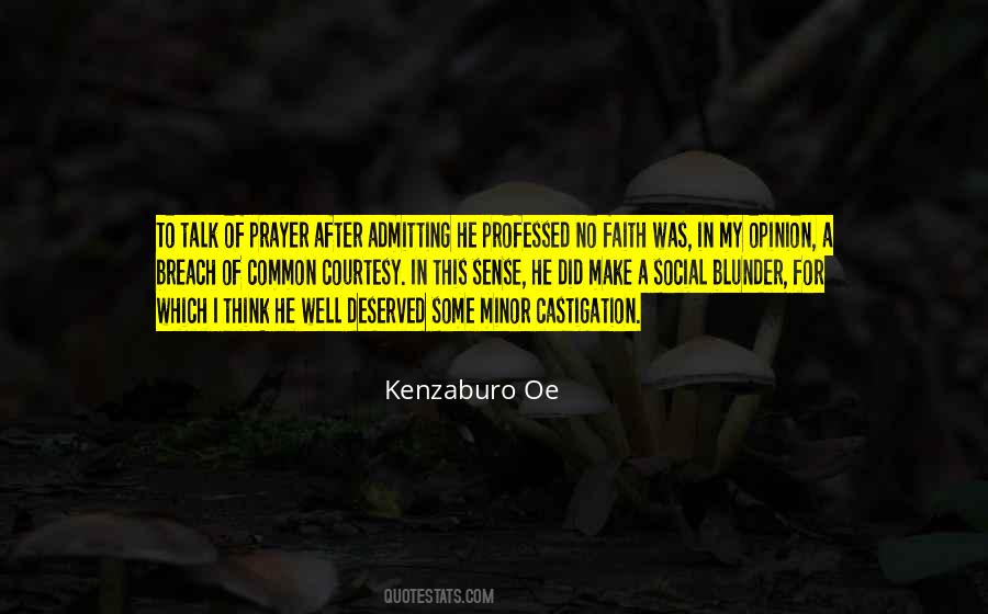 Kenzaburo Oe Quotes #509122