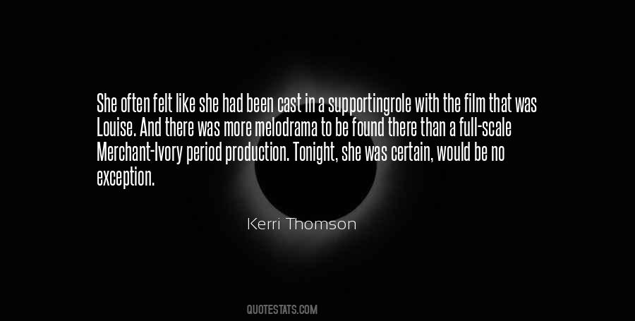Kerri Thomson Quotes #700866 Kerri Thomson Quotes #700866