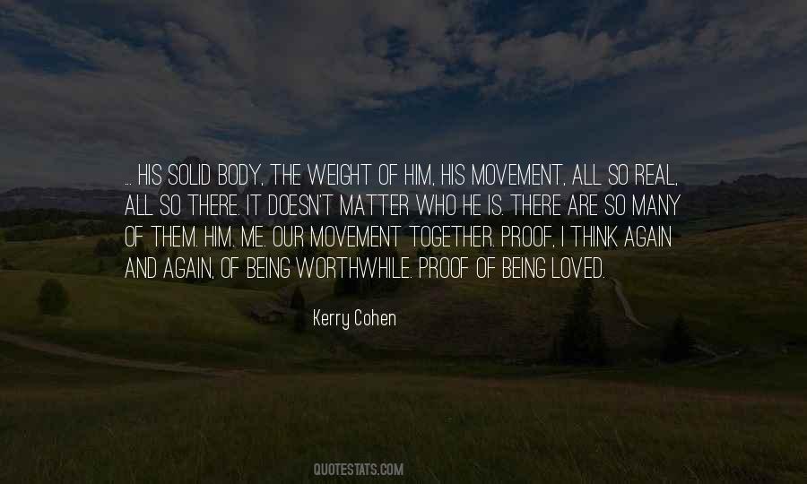 Kerry Cohen Quotes #440848