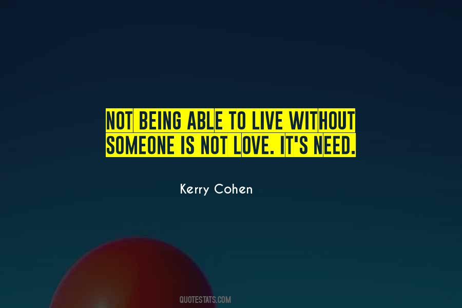 Kerry Cohen Quotes #530299