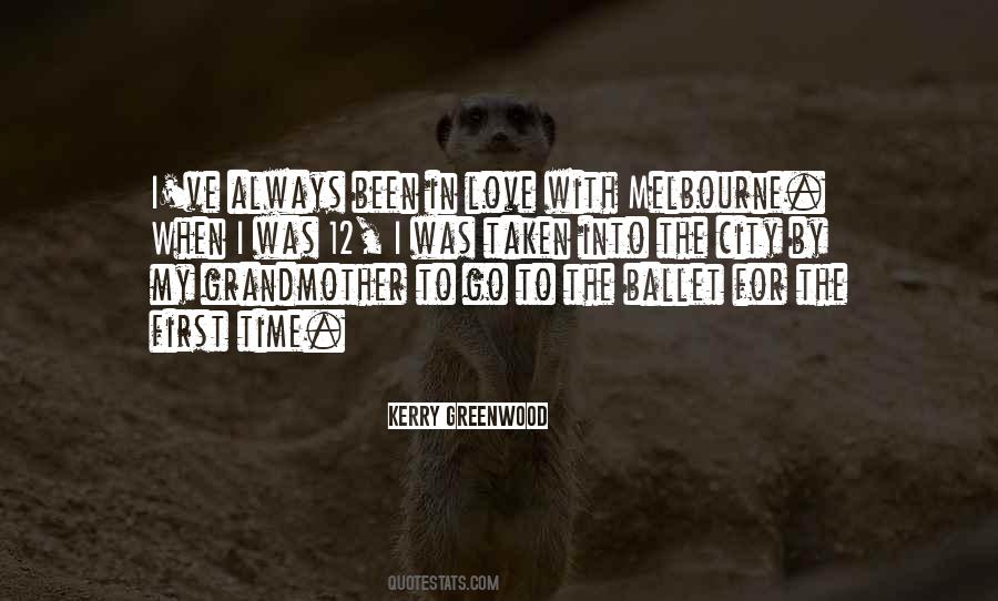 Kerry Greenwood Quotes #1076070