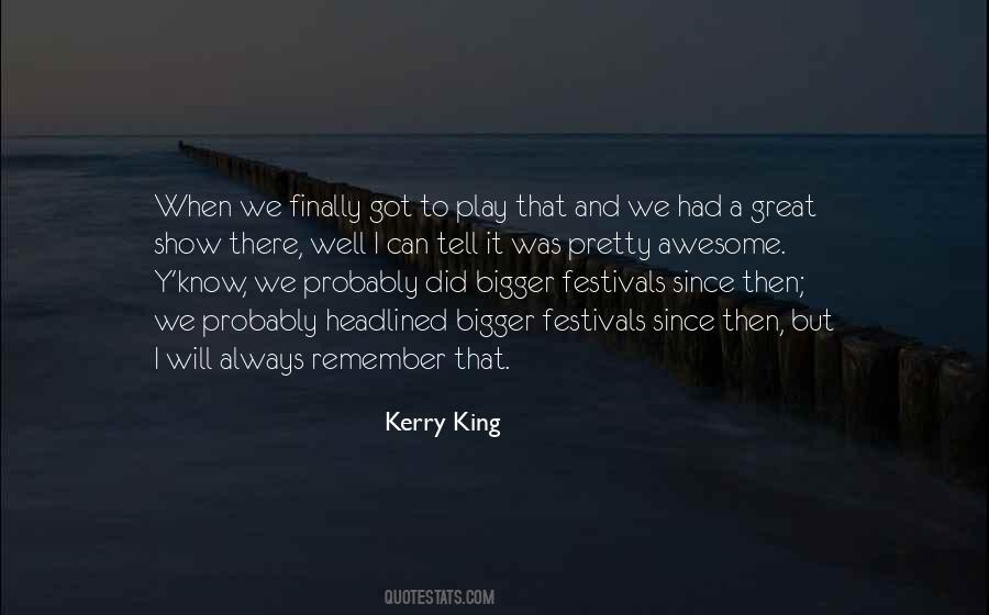 Kerry King Quotes #1515069