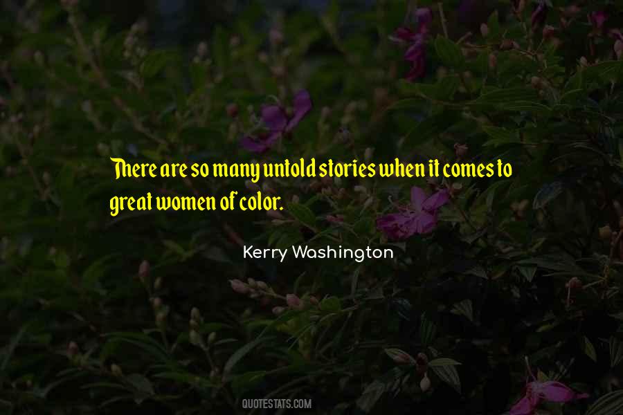 Kerry Washington Quotes #327336
