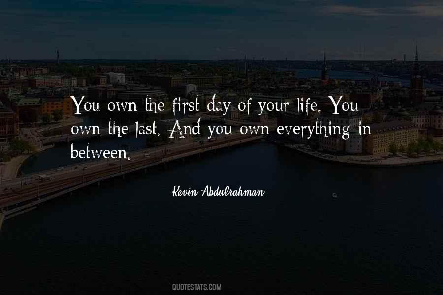 Kevin Abdulrahman Quotes #20212