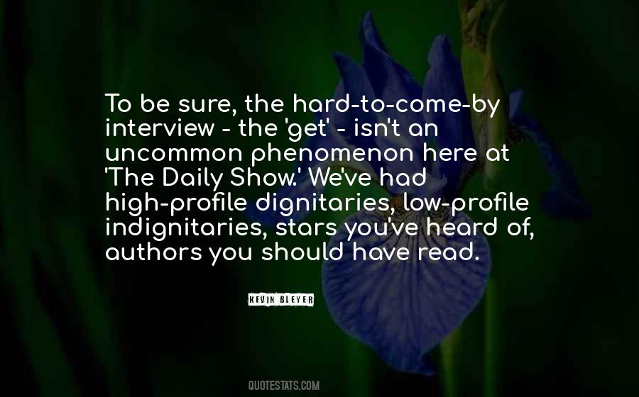 Kevin Bleyer Quotes #1015936