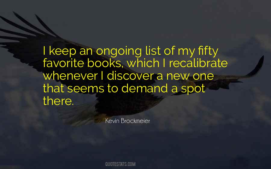 Kevin Brockmeier Quotes #673014