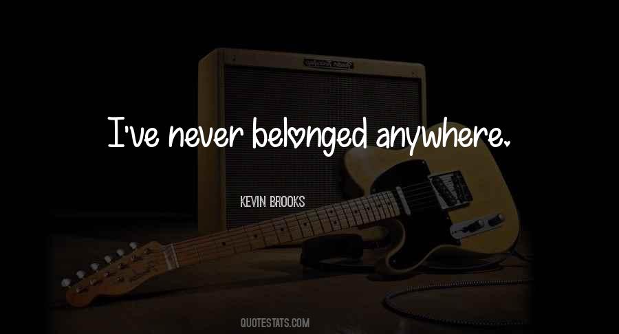 Kevin Brooks Quotes #556628