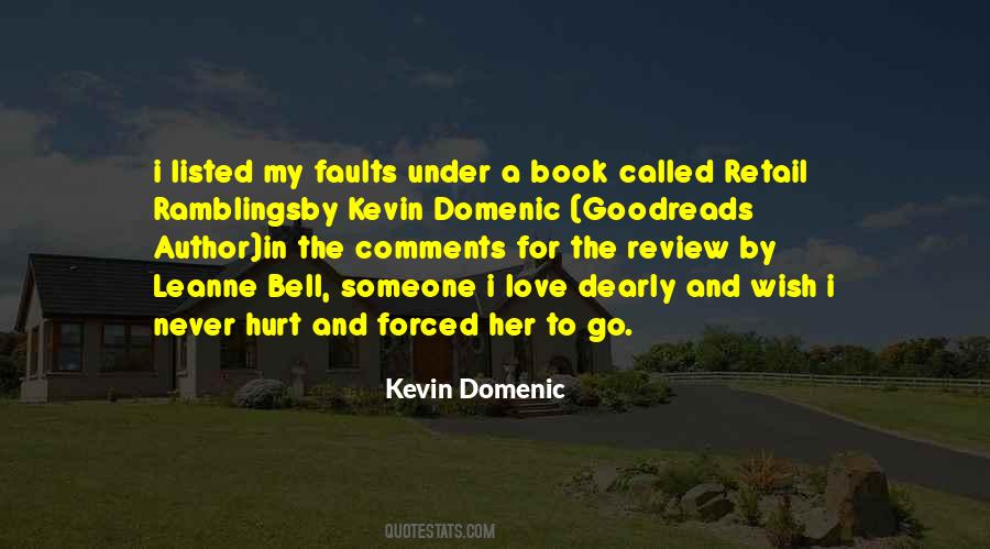 Kevin Domenic Quotes #486486