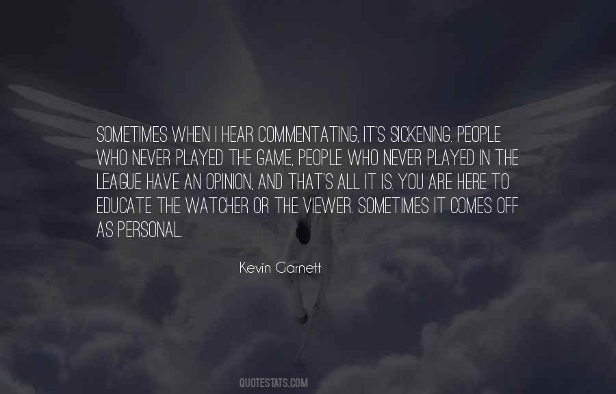 Kevin Garnett Quotes #130791
