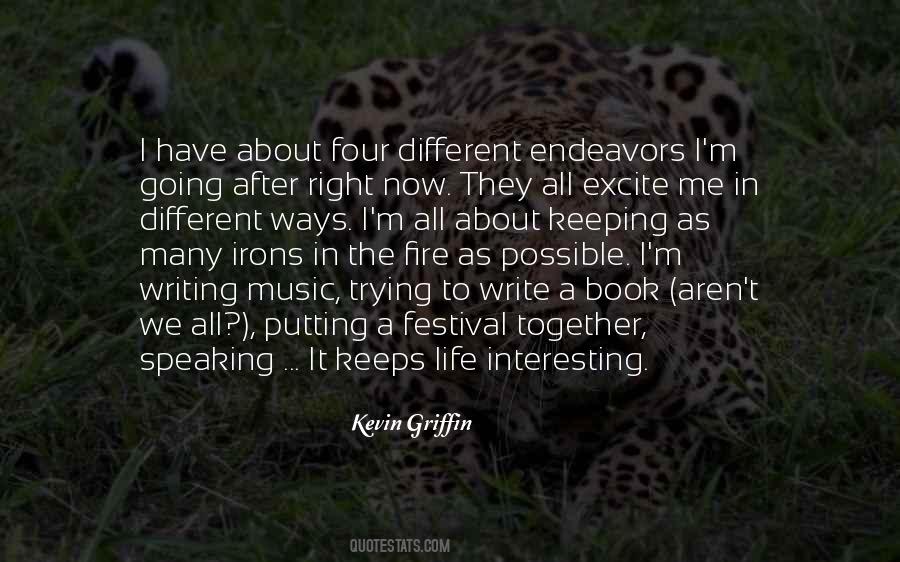 Kevin Griffin Quotes #983915