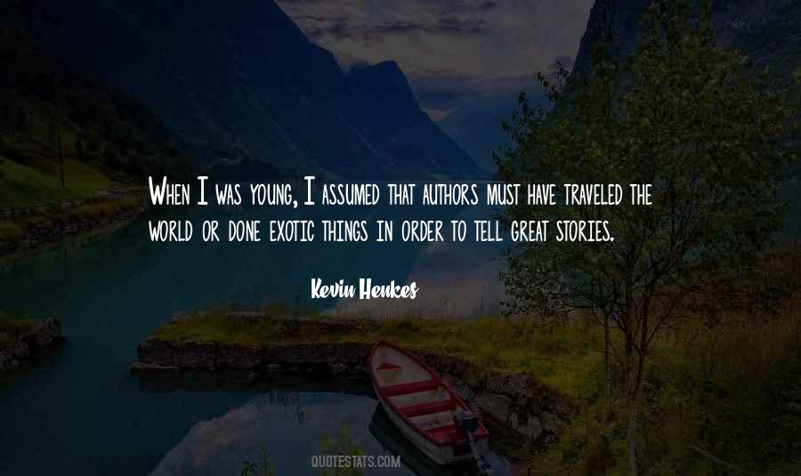 Kevin Henkes Quotes #979771