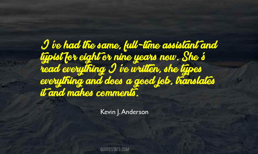 Kevin J. Anderson Quotes #326237