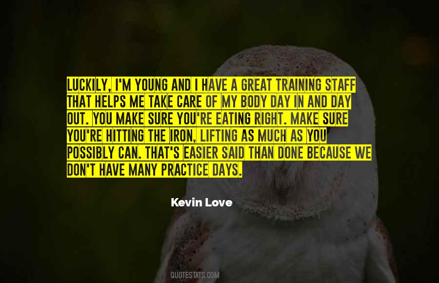 Kevin Love Quotes #1349744