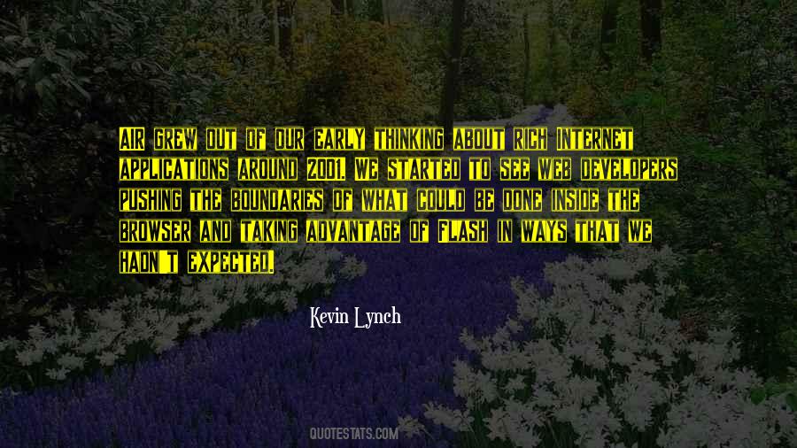 Kevin Lynch Quotes #413709