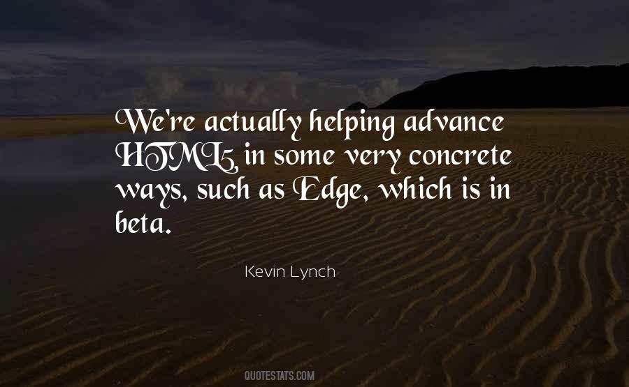 Kevin Lynch Quotes #785616