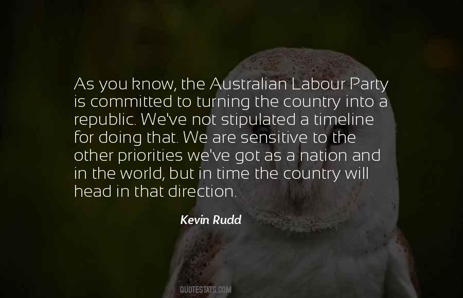 Kevin Rudd Quotes #170438