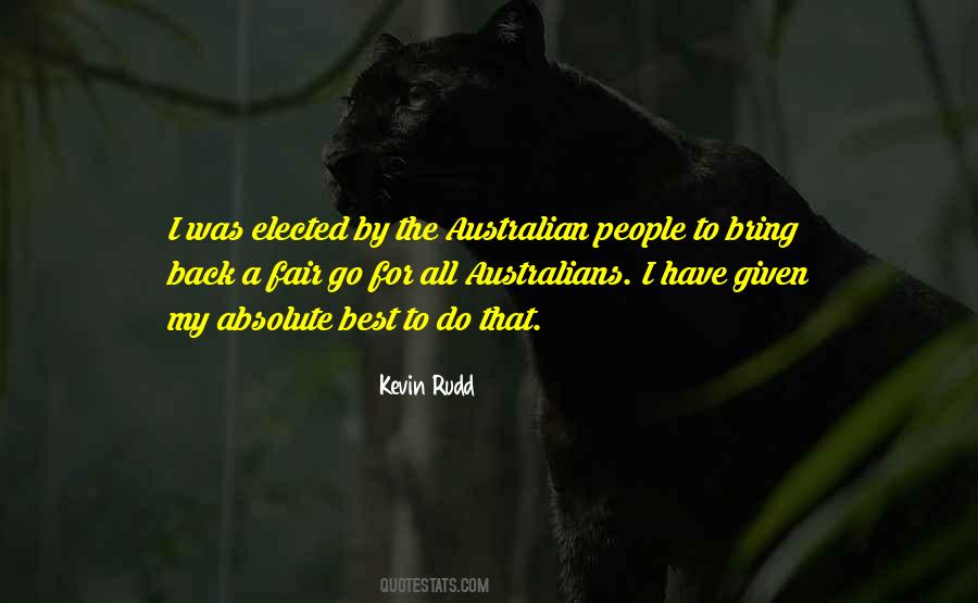 Kevin Rudd Quotes #262957