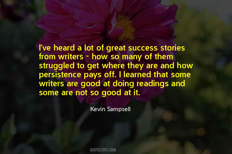 Kevin Sampsell Quotes #1688353