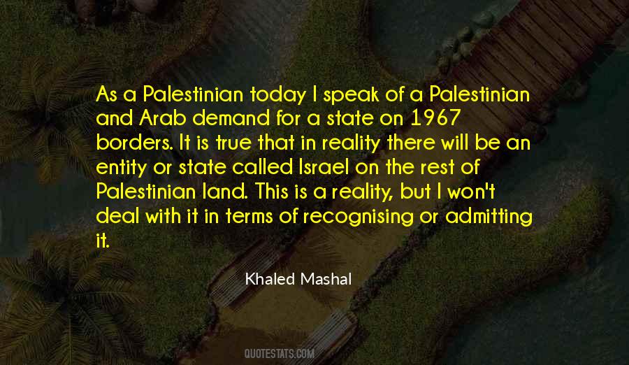 Khaled Mashal Quotes #276656