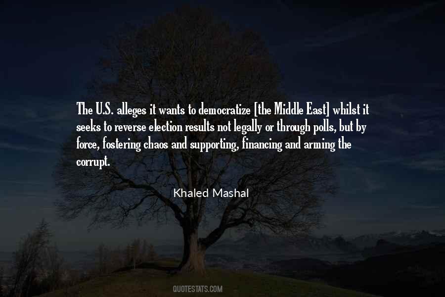 Khaled Mashal Quotes #380209