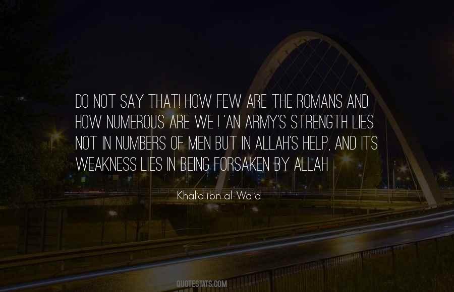 Khalid Ibn Al-Walid Quotes #417545