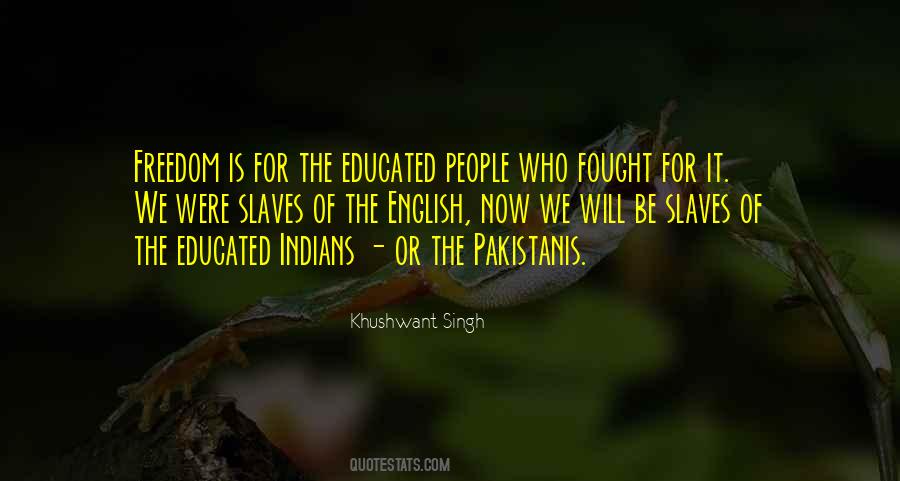 Khushwant Singh Quotes #1055940