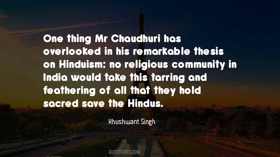 Khushwant Singh Quotes #81143