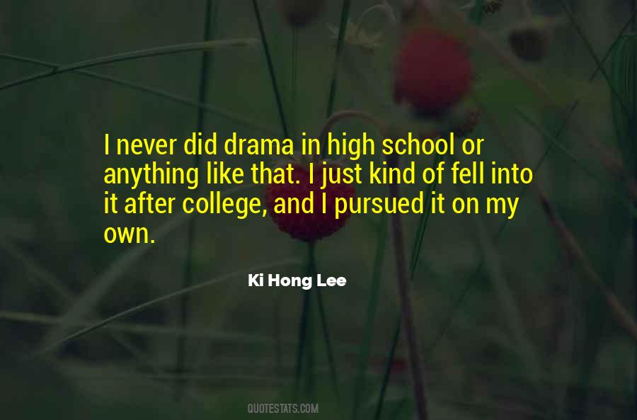 Ki Hong Lee Quotes #912594