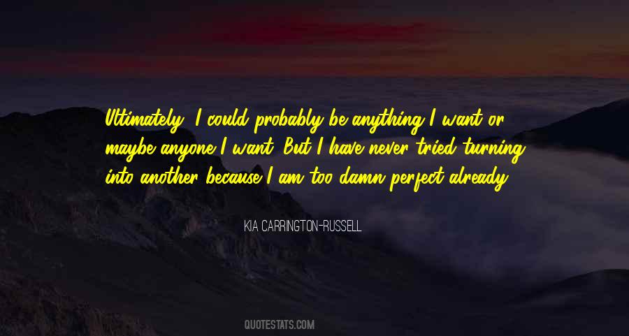 Kia Carrington-Russell Quotes #890762